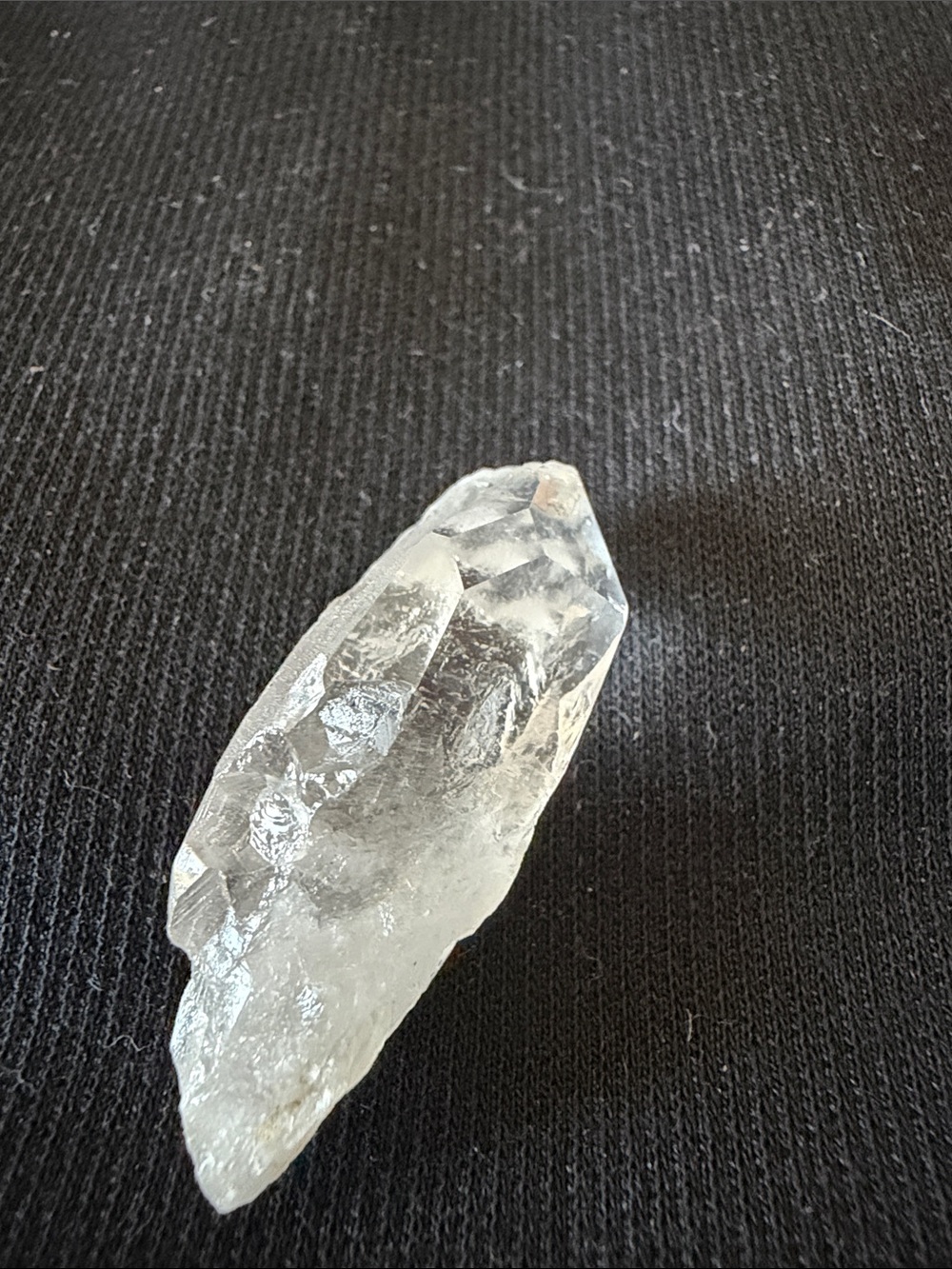 Natural clear quartz crystal healing stone Herkimer diamond (?) - Picture 5 of 10